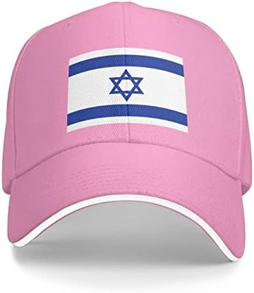 Udtxmpe Israel Flag chapéu homens mulheres chapéus de pesca de moda papai boné de hip hop sports sports