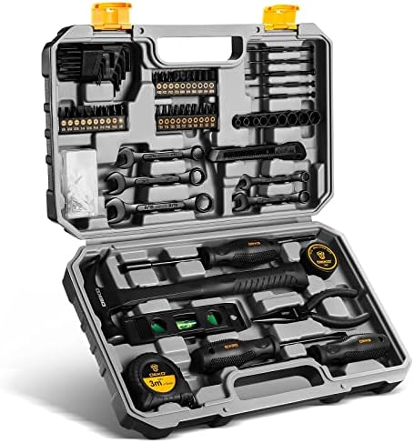 DekoPro Tool Kit Definir ferramentas de reparo doméstico da caixa