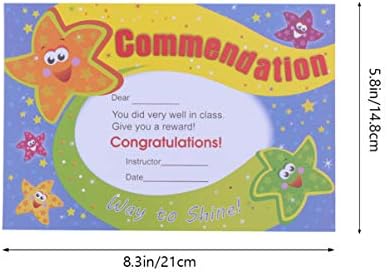 Documento de certificado de certificado de nuobester 100pcs Super Star Certificados de Certificados