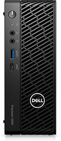 Dell Precision T3260 Compact Workstation Desktop | Core i5-1TB SSD - 16GB RAM - Quadro T600 | 6 núcleos a 4,6 GHz - 12ª geração CPU Win 11 Pro