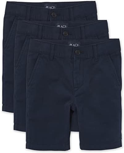 O lugar infantil Boys Boys Chino Shorts 3-Pack