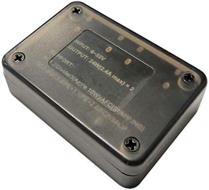 Módulo de carregamento USB Dual USB Fast Charge placar Auto Buck Converter DC-DC 6-30V 12V 24V a 5V 9V Tensão reguladora do regulador