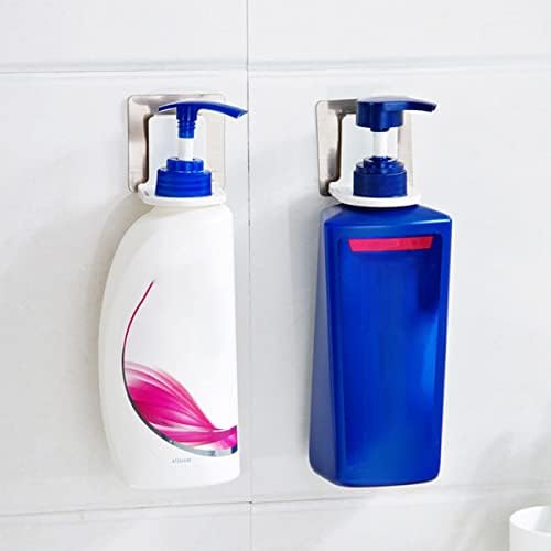 Suporte de chuveiro com chuveiro de chuveiro tipo prateleira de vaso sanitário grátis shampoo líquido de banheiro líquido gancho de armazenamento manual de cozinha em casa