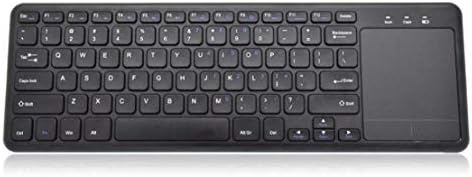 Teclado de onda de caixa compatível com Dell Latitude 7320 - Mediane Keyboard com Touchpad, USB FullSizize Teclado PC TrackPad sem fio para Dell Latitude 7320 - Jet Black
