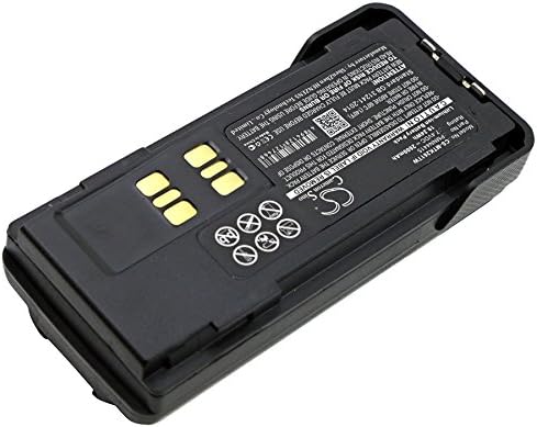 Cameron Sino New 2600mAh Bateria de substituição para Motorola DP2000, DP2400, DP-2400, DP2600, DP-2600, DP4400E, P8600, P8620,