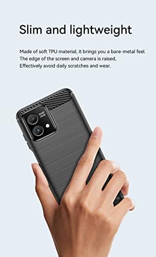 Para Motorola Moto G Stylus 5G 2023 CASO: Caixa de telefone de fibra de carbono flexível da A.