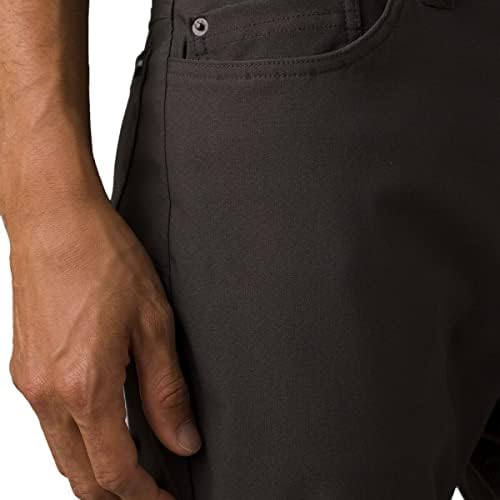 Prana Brion Slim Pant II - Ferro escuro masculino, 34x32