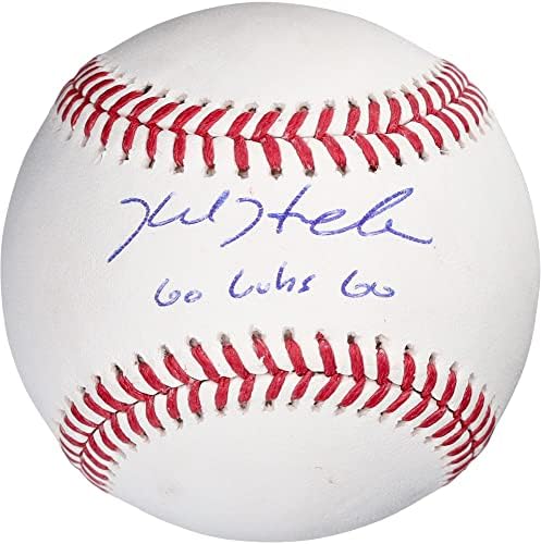 Kyle Hendricks Chicago Cubs Baseball autografado com inscrição Go Cubs Go - bolas de beisebol autografadas
