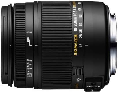 Sigma 18-250mm F3.5-6.3 DC Macro OS HSM para Canon Digital SLR Câmeras Estilo: Canon SLR Monta