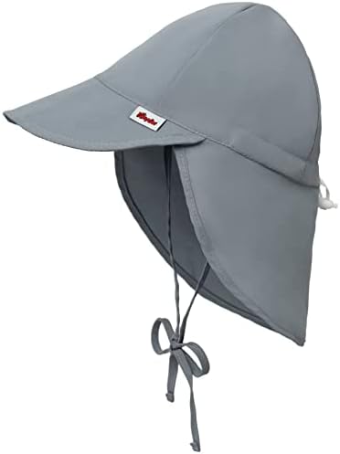 Baby Sun Hat UPF 50+ UV Ray Sun Protection Infant Summer Swim Hat com chapéus de trapa do pescoço para meninas meninas