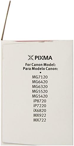 Canon Cli-251 3 pacote ciano, magenta, tinta amarela, compatível com MX922, MG7520, MG7120, MG6620, MG5620, IP8720, MG6420, MG6320 e MG5420 & CLI-251XL