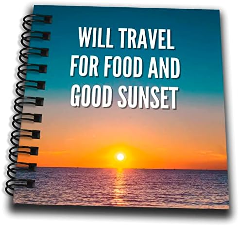 3drose via viajar vai viajar para comida e pôr do sol - Livros de desenho