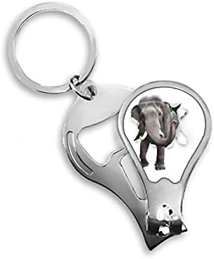 Breaks de papel de animal impacto elefante elefante dedilhada cortador de cortadores de cortador de chaves de chave de chave de