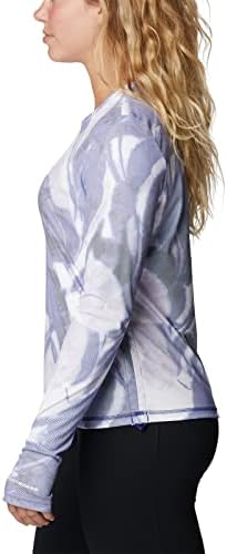 Camisa de manga longa de defletor de verão feminina de Columbia