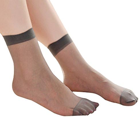 10 pares girl tornozelo mulheres meias para meninas finas seda ultra baixa meias cortadas meias atléticas de meias não deslizantes de meias elásticas curtas