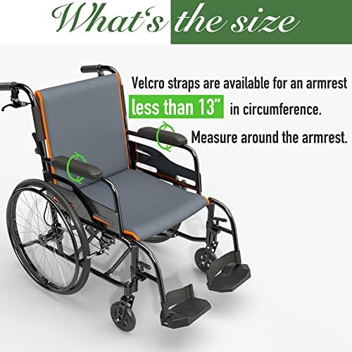Bolsa lateral de cadeira de rodas de Waydaw, acessórios para cadeira das rodas - Organizador da bolsa de armazenamento