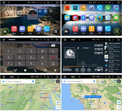 Xttek 8 polegadas HD 1024x600 tela multi-toque no sistema de navegação GPS do carro Dash para Mazda CX-9 2007-2015 Quad Core