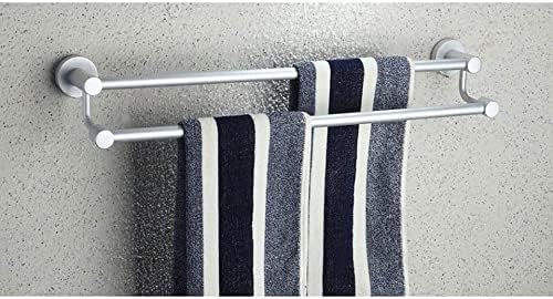 Toalheiros Rack de toalhas minimalistas modernos, barra de toalha de parede Alta carga com toalha de toalha de toalha de alta carga Espaço de alumínio Towel Towel Racks de toalhas