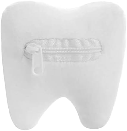 GiantMicrobes de dente - Aprenda sobre dentes, higiene dental e saúde, travesseiro de lembrança para fadas de dente, presente educacional