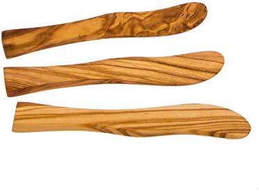 Espalhadores de madeira para crianças/pequenas facas de manteiga feitas à mão de Wood Wood - Jam/queijo/espalhadores de manteiga