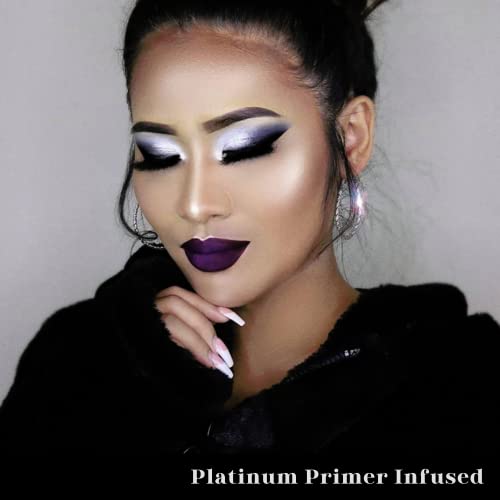 Private Society Cosmetics Luxury Beauty Products - 12 Color Eyeshadow Palette - Mattes de mistura altamente pigmentados, brilho metálico e brilhante - maquiador colorido em pó Shadows - Smoke Show