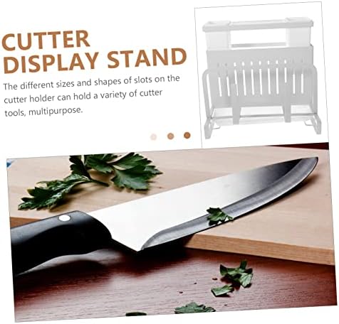 Luxshiny Knifeter Storage Rack White One Body Carbon Steel