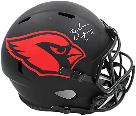 Zach Ertz assinou o Arizona Cardinals Speed ​​Speed ​​Tamanho Eclipse NFL Capacete - Capacetes NFL autografados