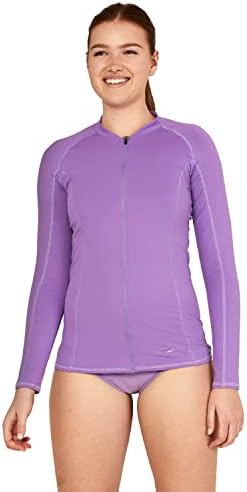 Camisa de natação UV feminina speedo