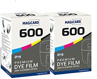 2 x Magicard 600 Impressora MB300ymcko Ribbon color