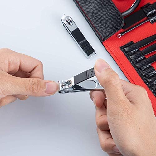 Shypt nova manicure conjunto de unhas kits de pedicure kit de aço inoxidável de aço inoxidável conjunto de unhas Cuidado com unhas