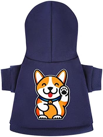 Lucky Corgi One Piece Dog Costume Pet Suitle Rous