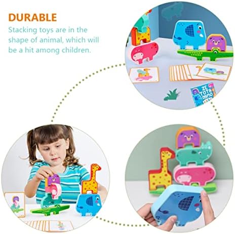 JoJofuny Toys educacionais Toys educacionais 3 sets Blocks Blocos de brinquedos empilhados para crianças Crianças