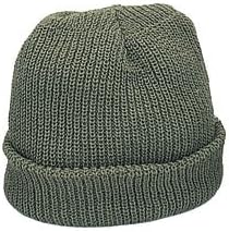 Olive Drab Military Watch Cap USA fez