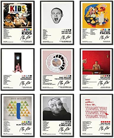 Mac Miller Potser Circles Poster Good Am Poster Poster Poster Nada do Poster O Divino Pôster Feminino Assistindo filmes com o