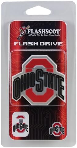 Flashscot NCAA Ohio State O Logo Shape Usb Drive