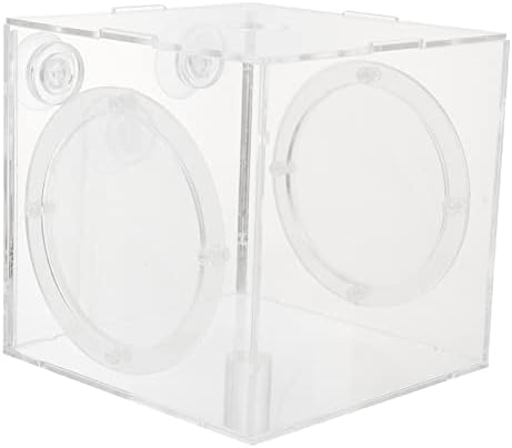 Patkaw 4pcs caixa de criação de peixes caixa de peixe caixa de isolamento de peixe caixa de incubatório Caixa de aquário Caixa de