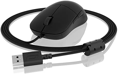 Endgame Gear XM1R Mouse de jogos, mouse programável com 5 botões e 19.000 dpi, preto
