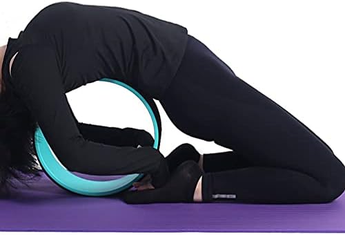 Acessórios de ioga de Besportble Conjunto de roda de ioga 3 pacote esportivo de ioga conjunto de ioga roda de suporte para dor traseira com conforto espessa almofada para alongar acessórios para exercícios