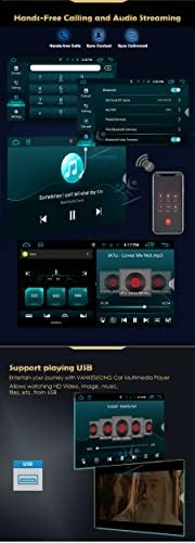 CarPlay GPS Head Unit Car Séreo para Toyota Land Cruiser Prado 2017-2020 Android Auto, 10.1 Android 10 Player de vídeo de áudio,