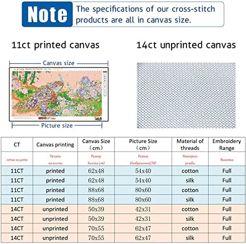 Kit de cross Stitch Kit para adultos Bordados Iniciantes e Crianças Patterns 11CT Fabric Needlework Landscape Road NCMS177