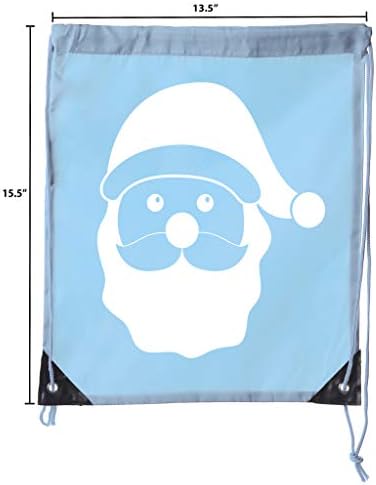 Sacolas de presente de Natal, sacolas de boa qualidade para festas Secret Papai Noel e mais - Marinha CA2500CHRISTMAS S9
