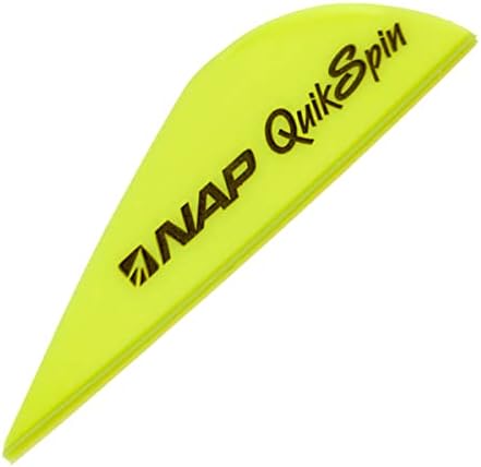 Novos produtos de arco e flecha caçar arco tiro de alvo Prática Quickspin Plástico Fletching Snanes 2 polegadas, pacote de 36, várias cores
