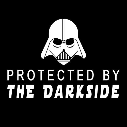 Protegido pelo Darkside Darth Vader 6 Vinil Sticker Car Decal