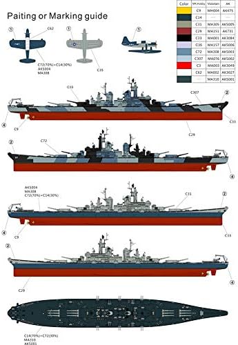 Danadesk 1 700 Battleship Model, 3D Puzzle