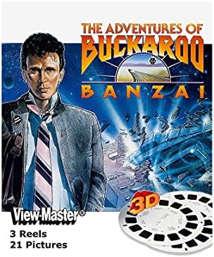 3DStereo Viewmaster Buckaroo Banzai - do filme dos anos 80 - 21 imagens 3D