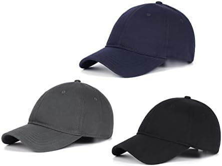 Capas de beisebol xxl de tamanho grande zylioo, bonés de pai ajustável para cabeças grandes 22 -25,5, chapéus de golfe de baixo