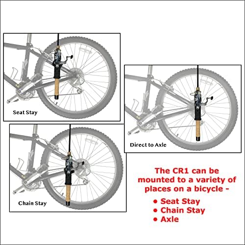 Porta de haste giratória para bicicletas e ATVs 1-1/4 ”Diâmetro-Modelo CR1