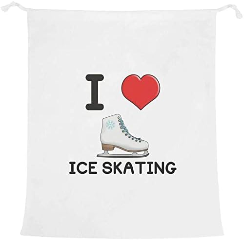 Azeeda 'I Love Skate Skate' Saco de Lavanderia/Lavagem/Armazenamento