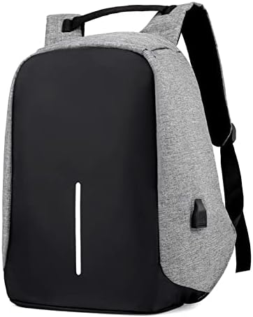 Mochila Hiermi Travel for Women, Men- School Backpack Laptop Mackpack 15,6 polegadas com porta de carregamento USB