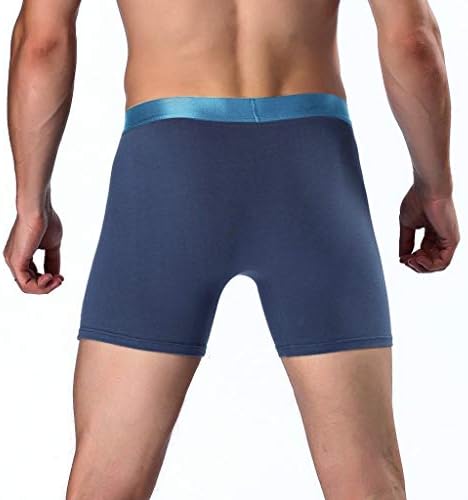 Mens cuecas cuecas multifuncionais que executam esportes de moda de moda longa desgaste masculino masculino boxers de pernas